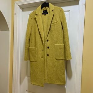 J. Crew Daphne Boiled Italian Wool Top Cot